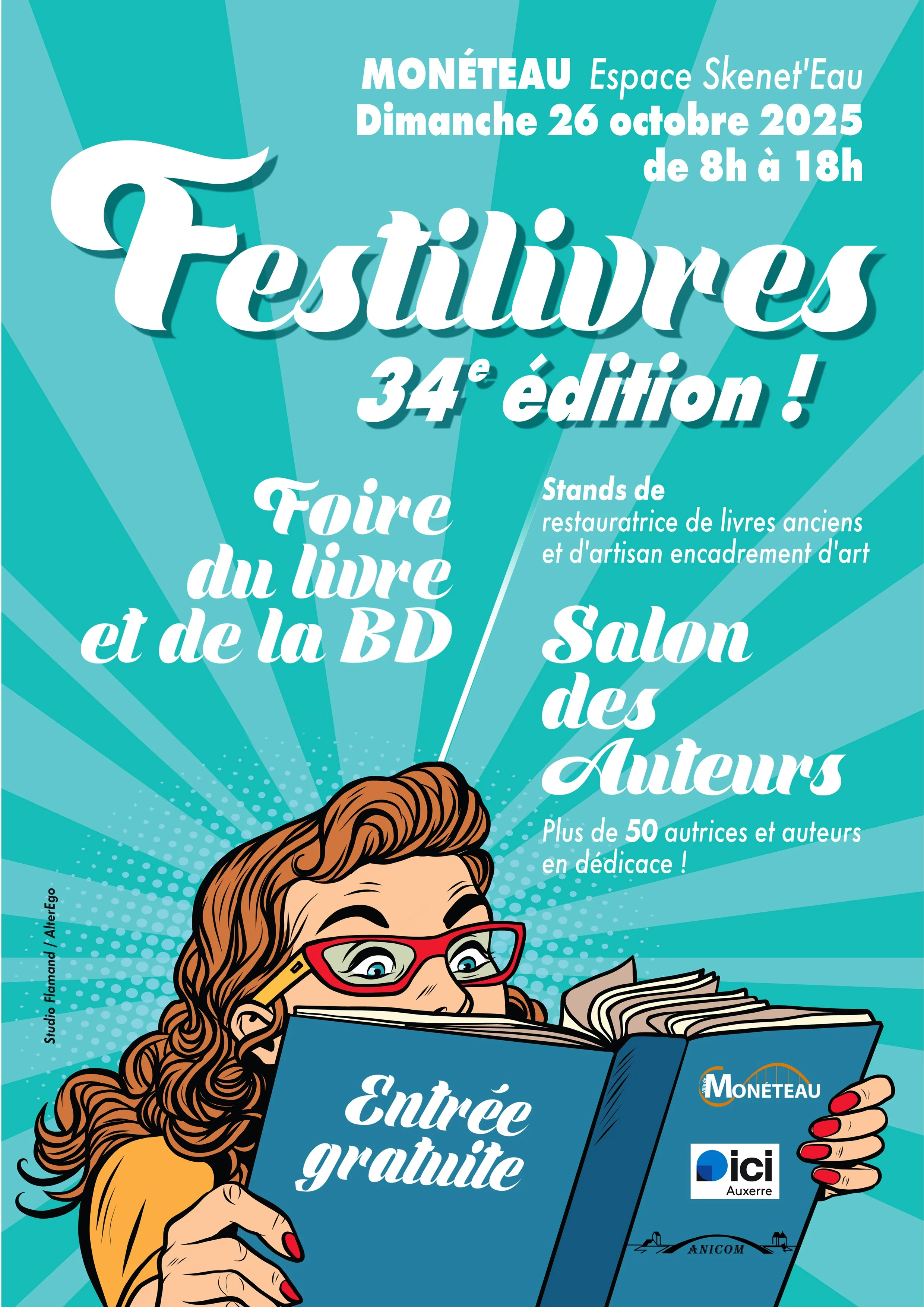 Affiche a4 festilivres 2025 2 