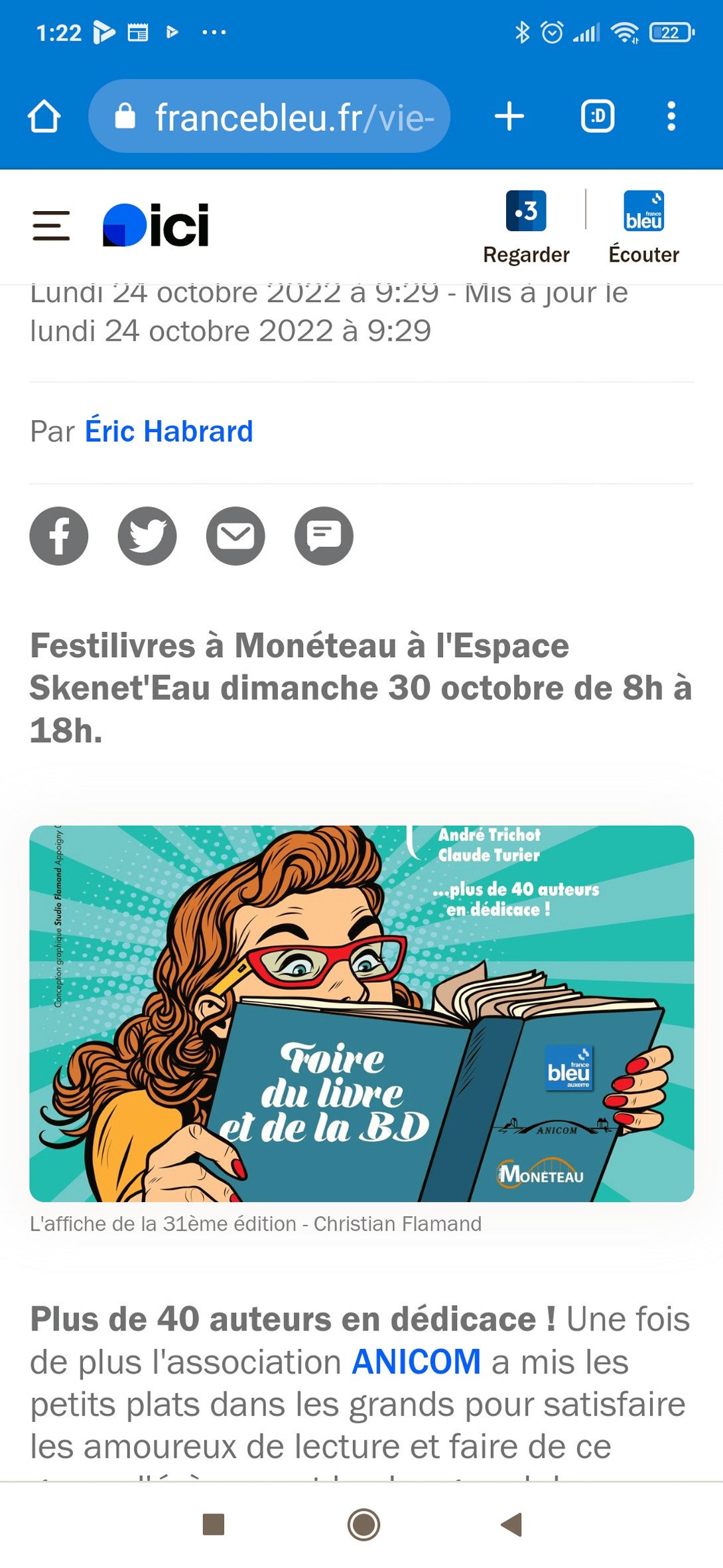 Article france bleu