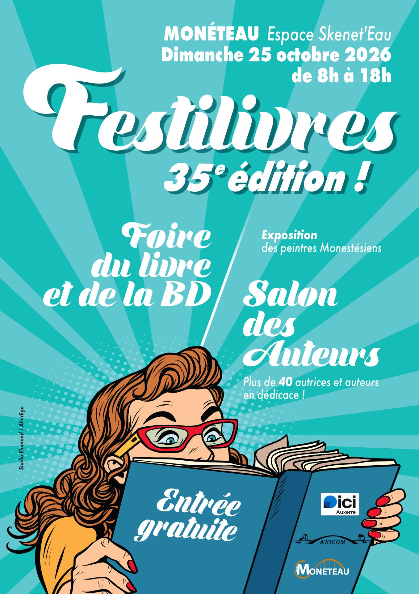 Affiche festilivres 2026
